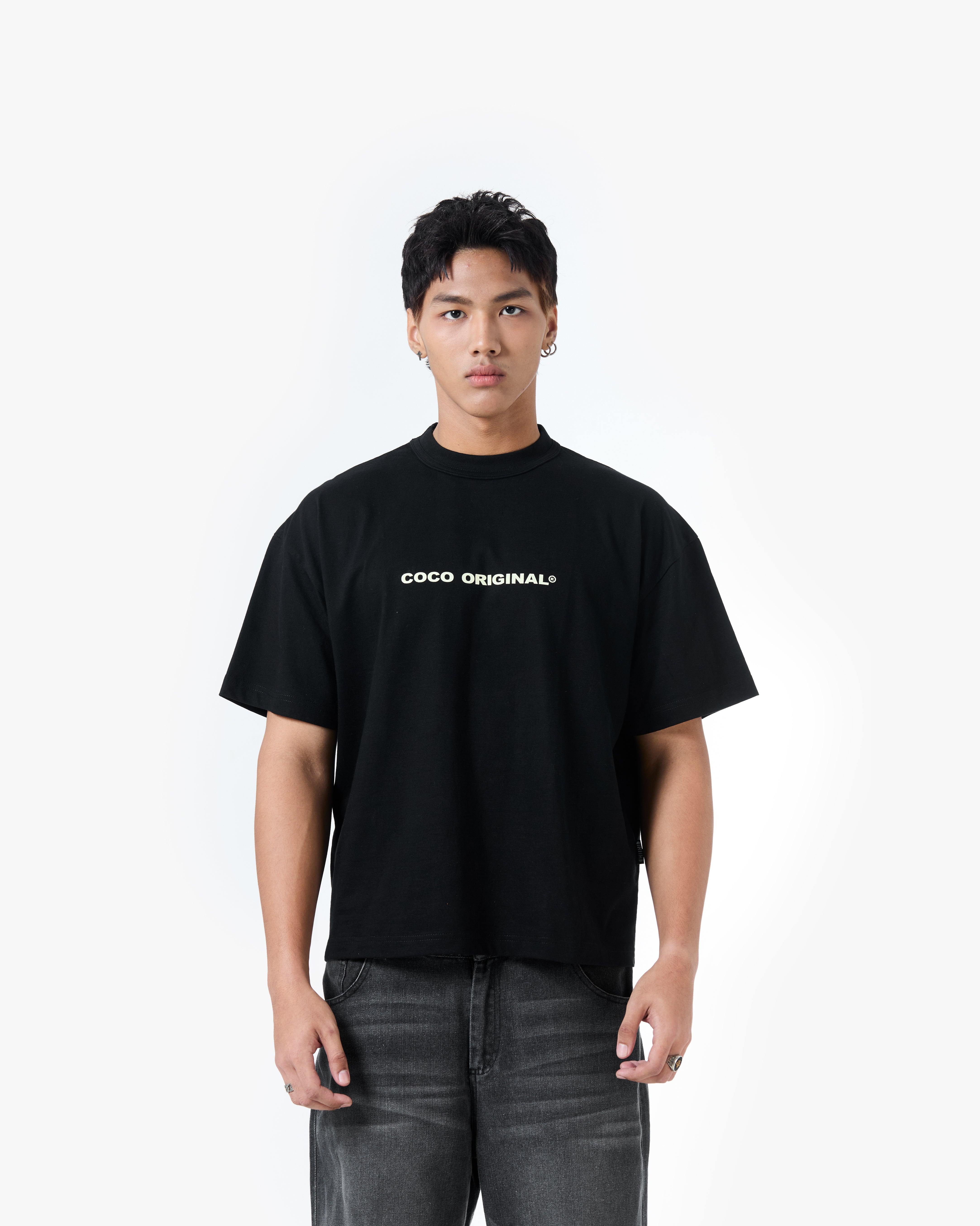 Classic Logo Boxy Cropped T-Shirt