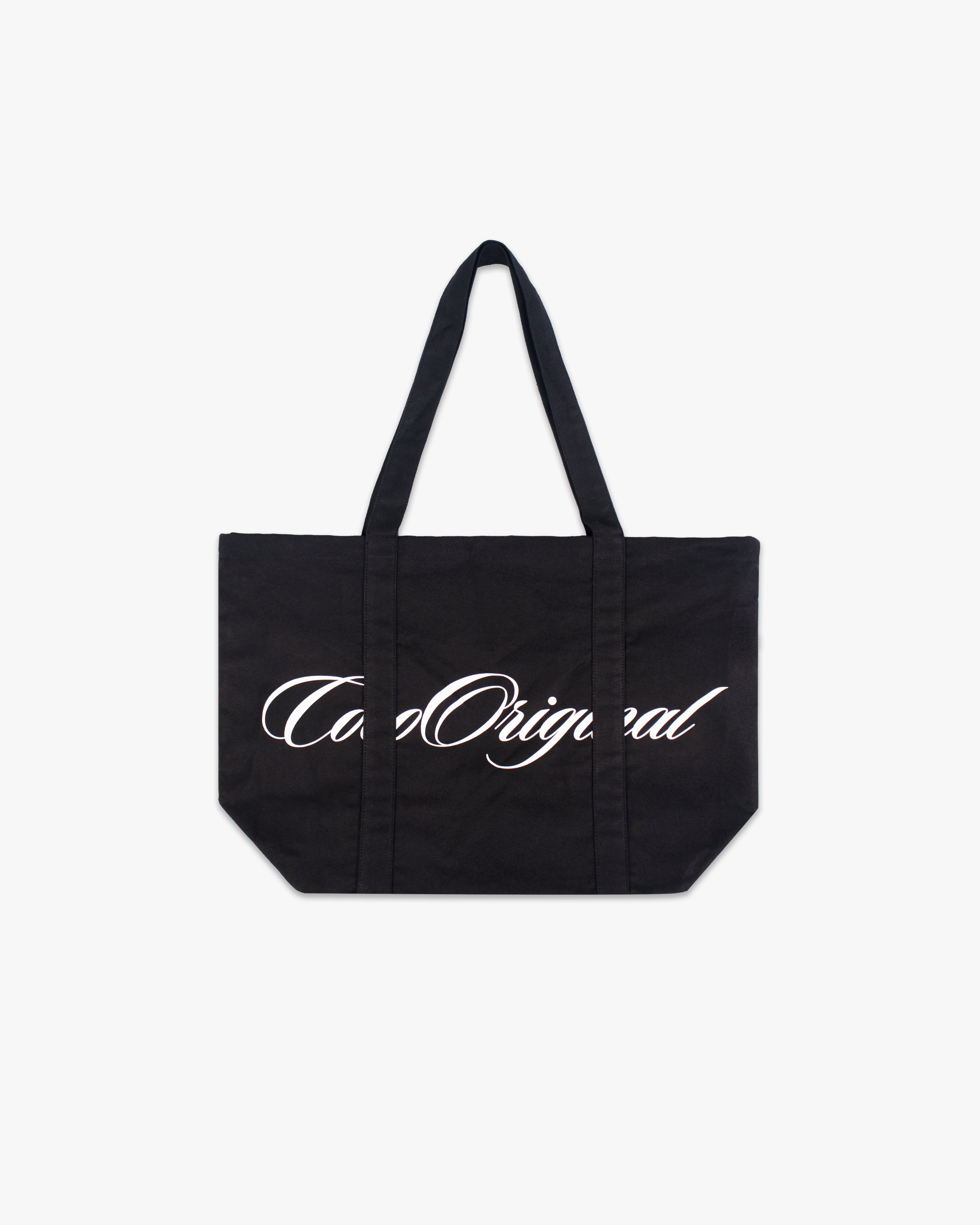 Calligraphy Tote Bag Black